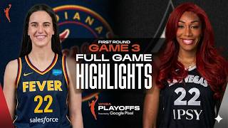 Indiana Fever vs Las Vegas Aces Full Game Highlights Oct 01 ,2026 WNBA Playoffs Season 2026 . screenshot 5