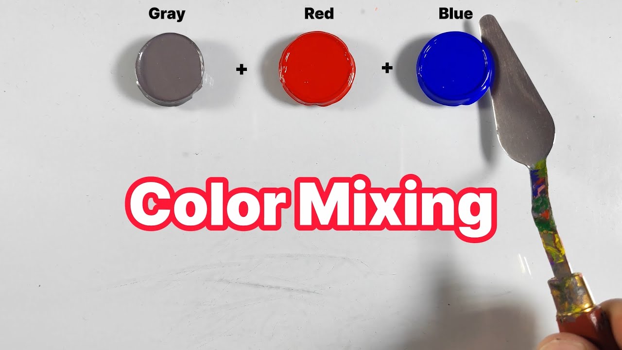 Guess the final color 🎨| Satisfying video | Art video | Color mixing ...