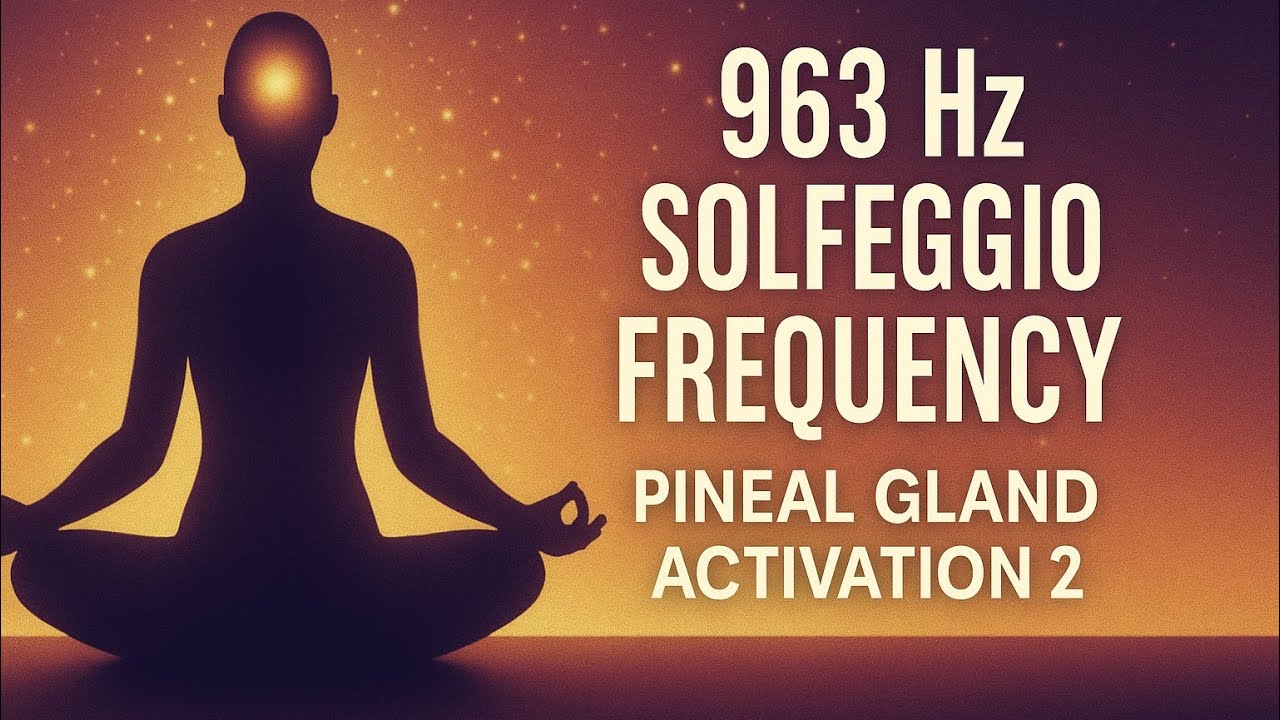 Pineal Gland Activation 2, 963 hz Solfeggio Frequency - YouTube