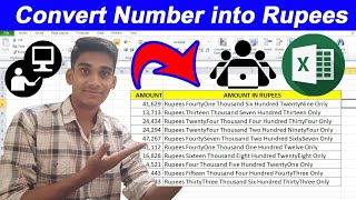Convert Number to word in Excel 