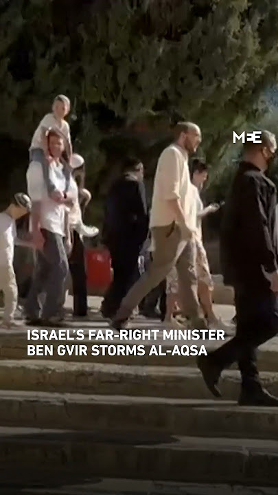 Ben Gvir leads raid on Al-Aqsa mosque