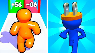 Tall Man Run vs Plug Head Race - SpeedRun Gameplay Walkthrough (Android,iOS) NEW UPDATE Ep 495