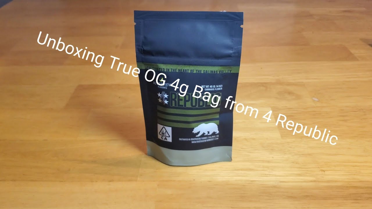 Unboxing True OG 4g Bag from 4 Republic
