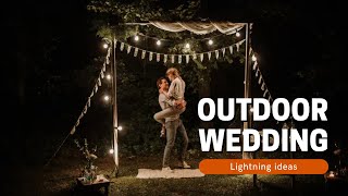 50 Best Outdoor Wedding Lighting Tips and Ideas | Backyard Wedding Ideas 😍😍