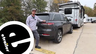 etrailer | Installing the Roadmaster Wiring Kit with Smart Diodes on a 2024 Jeep Grand Cherokee 4xe
