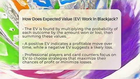 How Does Expected Value (EV) Work In Blackjack? - The Blackjack Blueprint