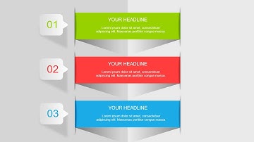 3 Rectangular Options Infographic Slide in PowerPoint