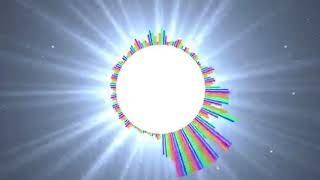 Free Audio Spectrum Stock Video Footage | Digital Audio Spectrum Graphic Equalizer Background 6