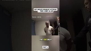 COPS DETAIN DISABLED VETERAN THAT CALLED THEM FOR HELP AFTER REFUSING TO LEAVE HIS APARTMENT #police