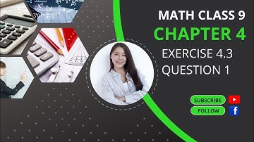 Class 9th Mathematics- Chapter 4 -Algebraic Expressions And Algebraic Formulas Exercise 4.3( Qno. 1)