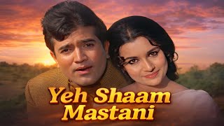 Download lagu Yeh Shaam Mastani (4K) : Rajesh Khanna | Kishore Kumar | Kati Patang | Classic Bollywood Song