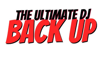 DE ULTIEME DJ BACK UP #djing