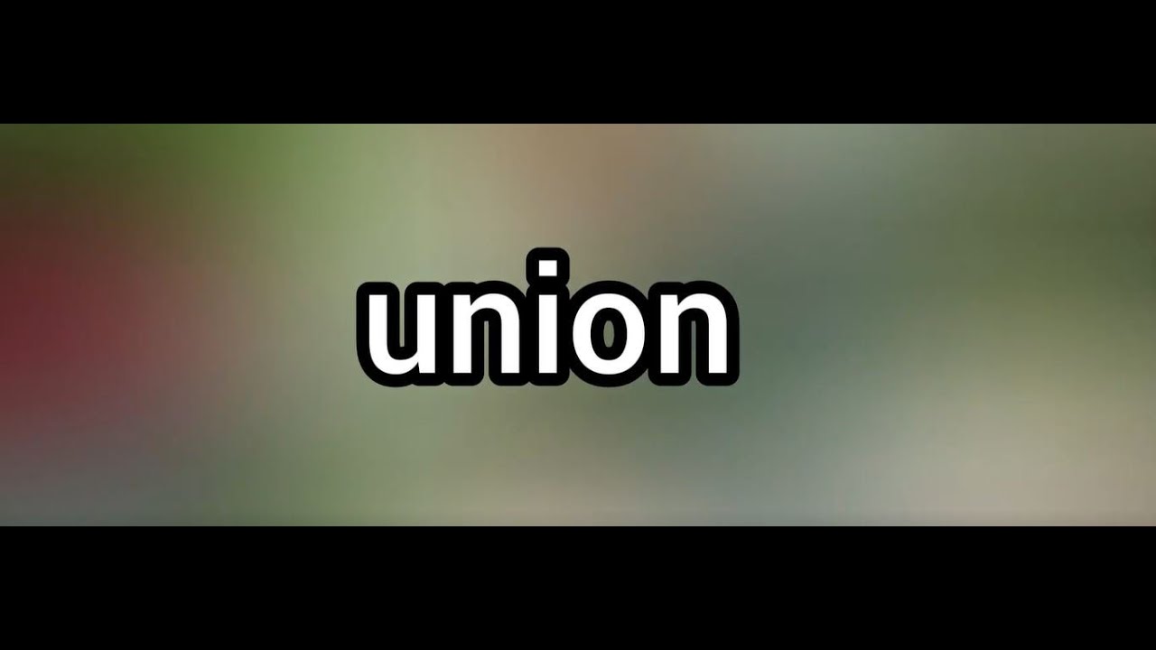 Union In C C Union YouTube Union in c c union youtube
