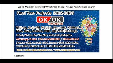 Video Moment Retrieval With Cross Modal Neural Architecture Search