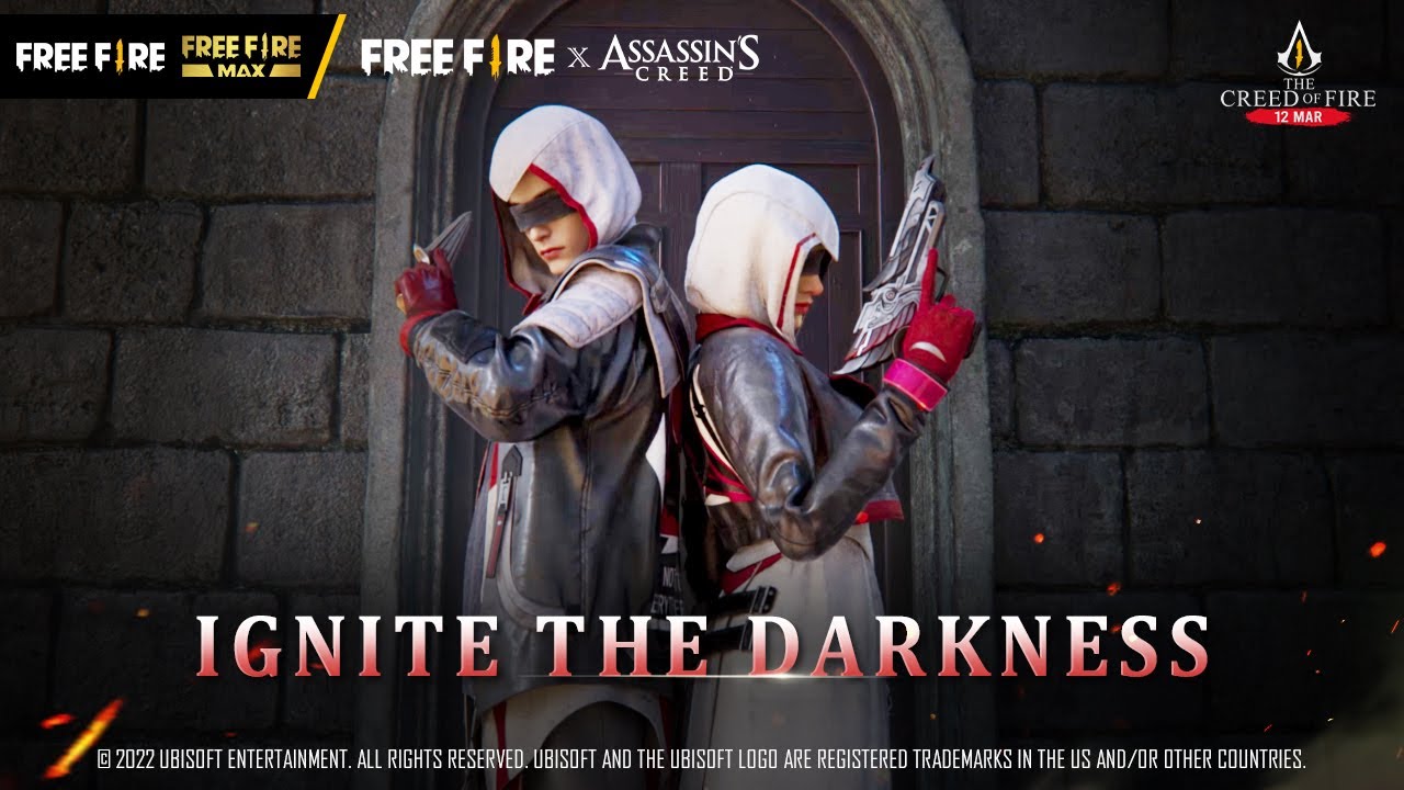 [ANIMATION] Ignite the Darkness | Free FIre x Assassin's Creed