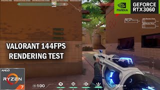 Celebrity VALORANT 144FPS RENDERING TEST Wealth