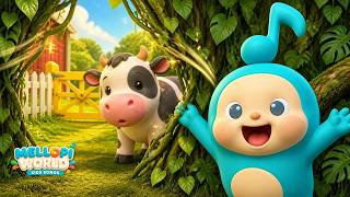 Farm or Jungle? 🐮🐯 Where Does Each Animal Live? | Animal Song for Kids
