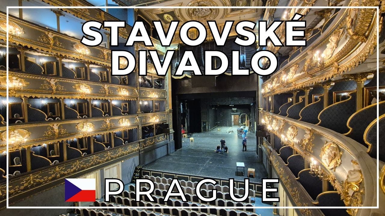 Divad Inside the Estates Theatre with Backstage Access, Prague, Czech ...