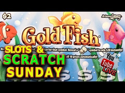 🔴 SCRATCH SUNDAY ★ SCRATCHERS & SLOTS ★ GOLDFISH 2 WMS SLOT MACHINE ★ SLOT MUSEUM