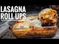 Easy Lasagna Roll Ups| Extremely Meaty, Saucy and Cheesy