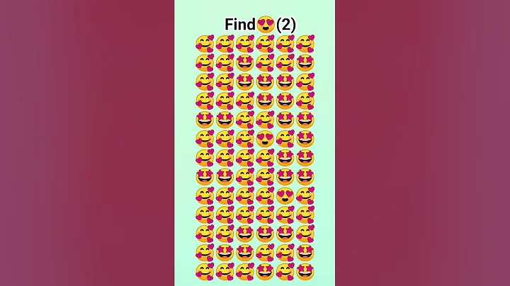 find odd emoji out #howgoodareyoureyes #emojichallenge #opticalillusion