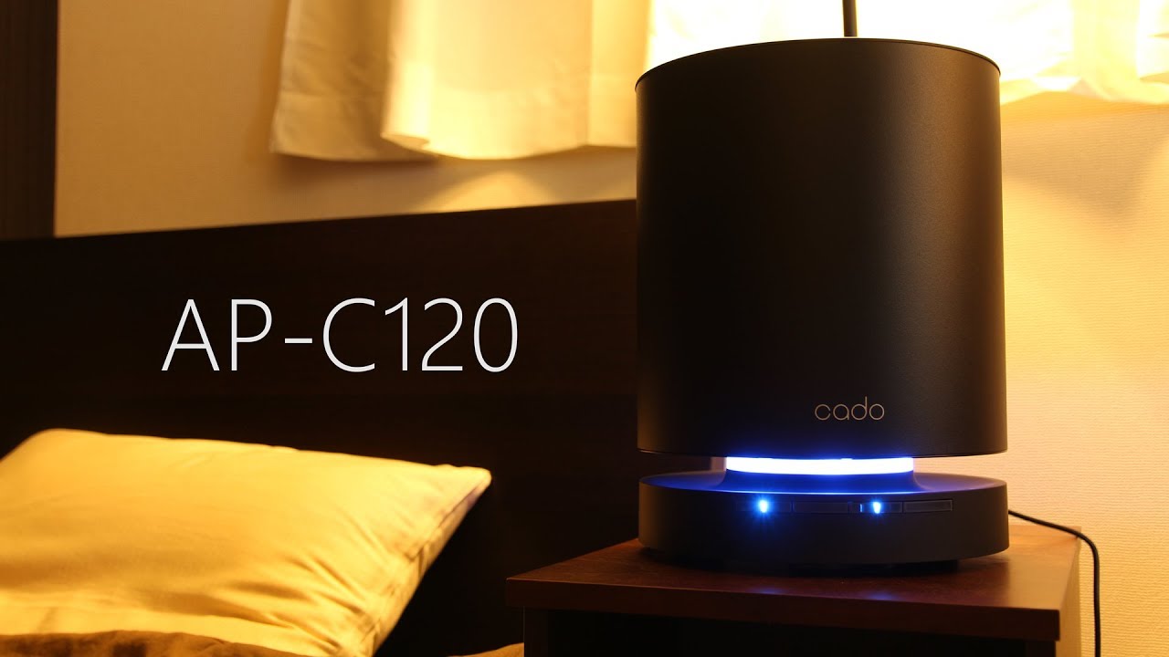 引っ越した！】cadoの空気清浄機買った【べじ】AP-C120 - YouTube