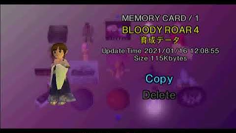 japan ps2 memory card saves part 2