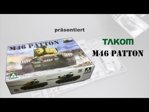 Takom 1/35 US MEDIUM TANK M-46 PATTON video