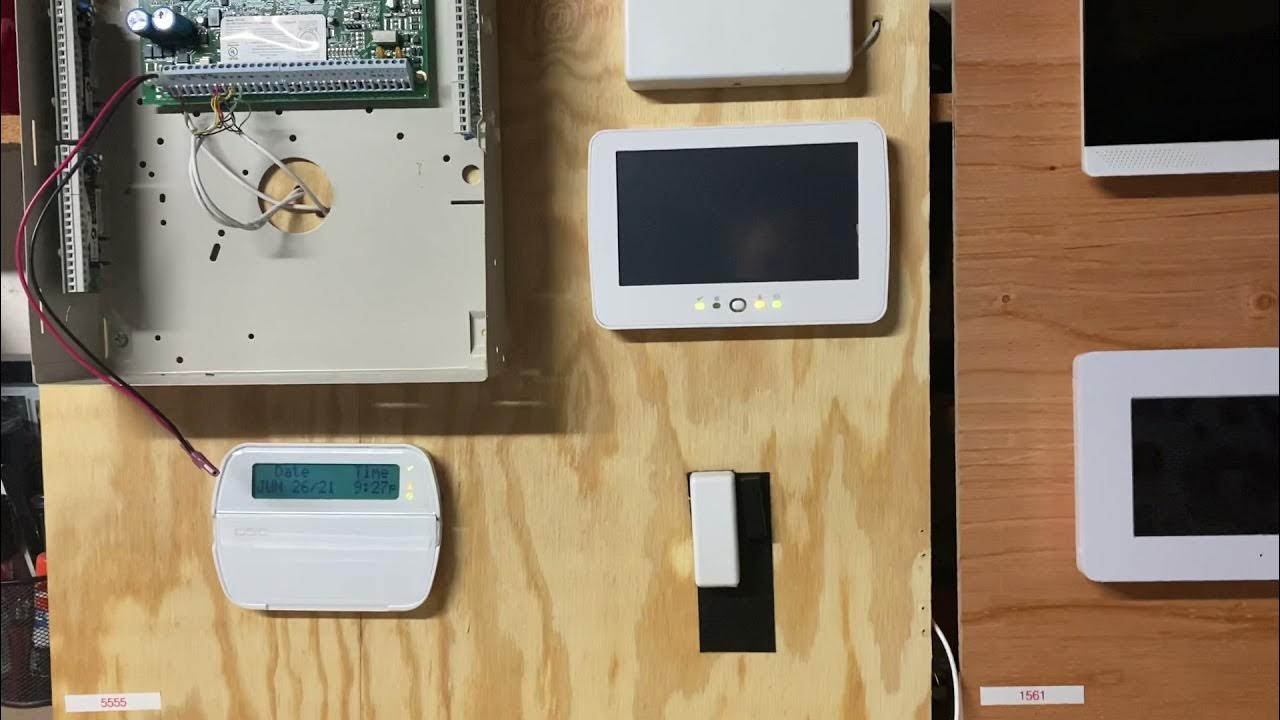 DSC Keypad Arm/Disarm Basics YouTube