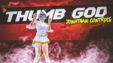 ⚡THUMB GOD OR WHAT 😳 || 🖤 JONATHAN 2 FINGER CONTROLS. #2FINGER #2THUMB #JONATHANCONTROLCODE #BGMI