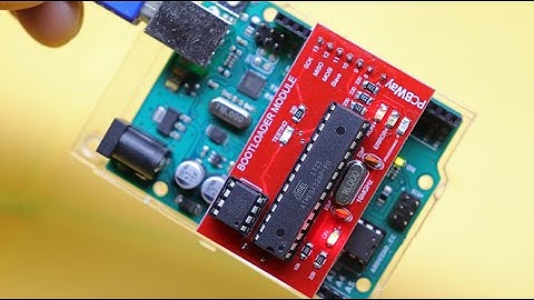 Como subir programa a un atmega328p nuevo y a un attiny85 desde arduino|| modulo bootloader