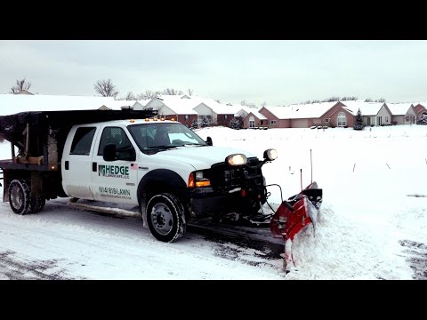 Hedge Landscape Snow Removal