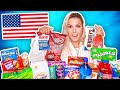 AUSTRALIAN Tries AMERICAN Snacks!