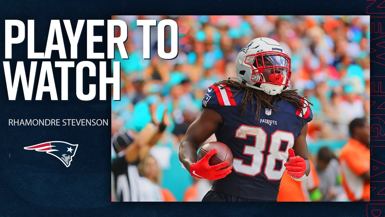 Patriots Rhamondre Stevenson Looks to Set the Tone for Week 9 | Player to Watch