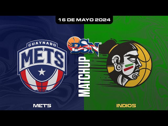 Mets de Guaynabo vs. Indios de Mayagüez - BSN2024