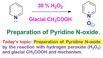 Pyridine N-oxide: Basic concept and preparation with complete mechanistic description.