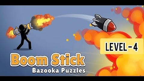 BOOM STICK WALKTHROUGH LEVEL - 4 💥 || #stickman #catapults #freefire #boomstick  
