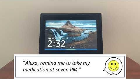Using Your Voice with Amazon Echo: Reminders