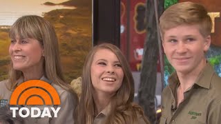 The Steve Irwin Family Joins Today With Some New Furry Friends | TODAY The Steve Irwin Family Joins Today With Some New Furry Friends | TODAY