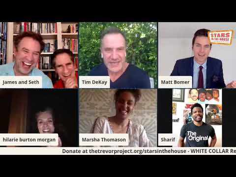 White Collar cast discusses Matt Bomer's British accent on #StarsInTheHouse