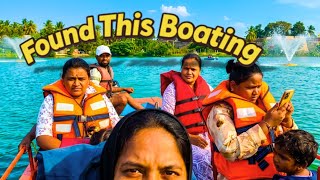 Unexpectedly we Found this Boating⛵, Our Sunday Outing #boating #boatinglake 