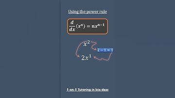 How To Use The POWER RULE in Calculus. #maths #education #science