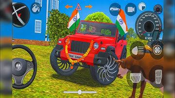 Modified Mahindra Thar Car Games: Indian Cars (Gadi Wala Game) - Car Game Android Gameplay 2025
