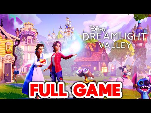 Disney Dreamlight Valley - Full Game Walkthrough (All Missions 100% Completion)