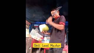 Skill Membelah Kelapa Level Master 😍🤩🤓 #shorts