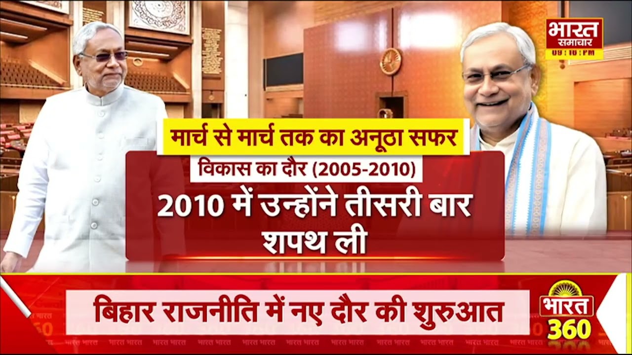 मार्च से मार्च तक का अनोखा सफर, 25 साल बाद सीएम की कुर्सी से नीतीश कुमार ने ली विदाई
