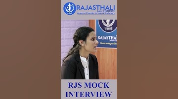 Temporary Injunction | RJS MOCK INTERVIEW | RAJASTHALI LAW INSTITUTE #rjs #law #shorts #rjs