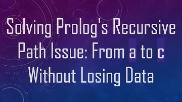 Solving Prolog