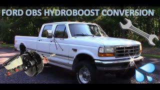 Ford F350 Powerstroke 7.3 OBS Hydroboost Brake Conversion Upgrade (19921998)