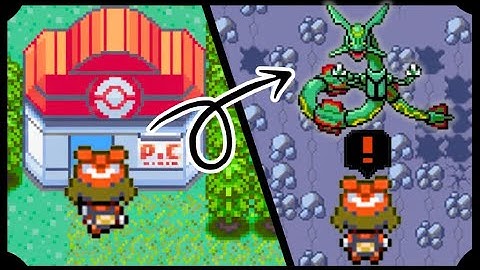 Pokemon Emerald but the ENTIRE MAP IS RANDOMIZED